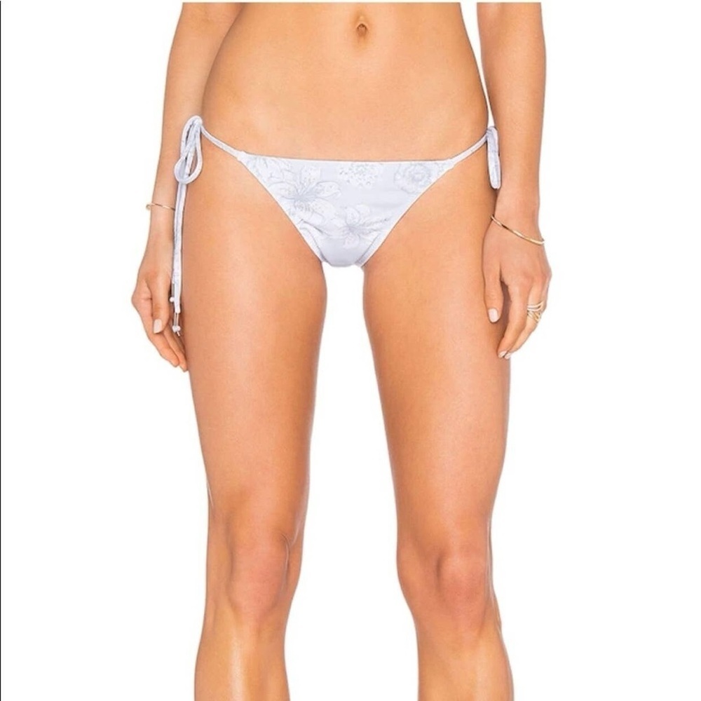 NWT Eberjey spring blossom Kate lotus print swim bottom bikini large
